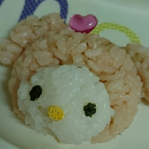 キャラ弁＊マイメロちゃんおにぎり